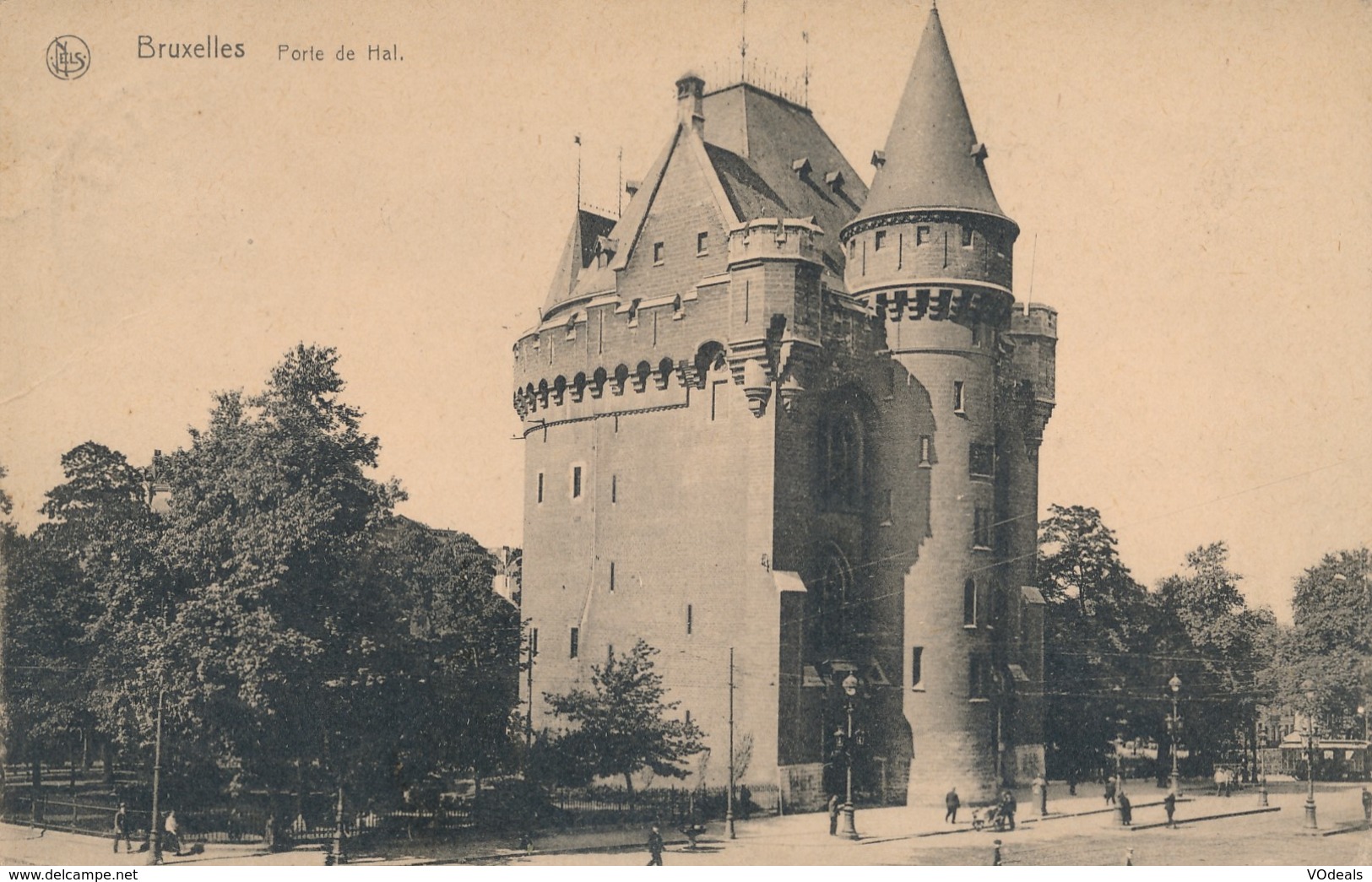 CPA - Belgique - Brussels - Bruxelles - Porte De Hal - Monumenten, Gebouwen