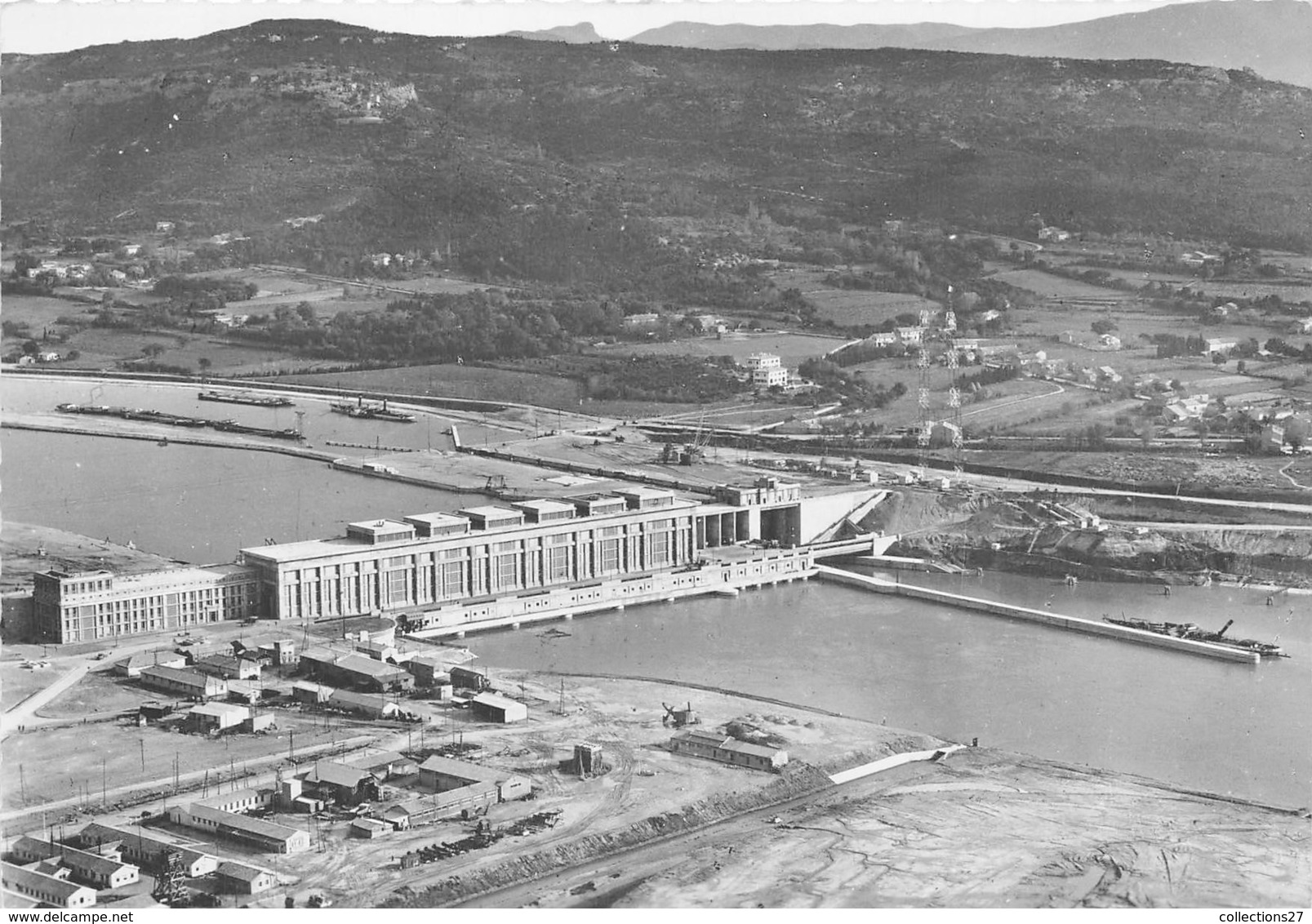 26-DONZERE-MONDRAGON- AMENAGEMENT DU RHONE- L'USINE ANDRE BLONDEL - Donzere