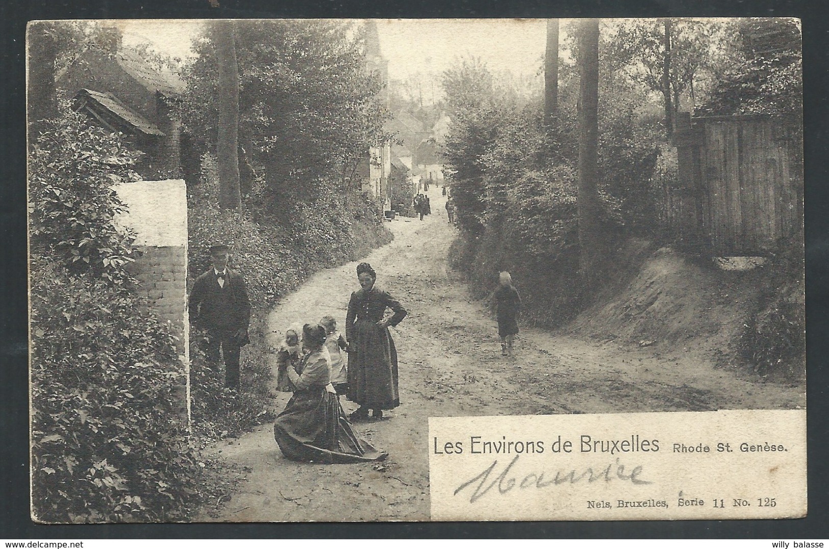 +++ CPA - Environs De Bruxelles - RHODE ST GENESE - SINT GENESIUS RODE - Nels - Cachet Relais Rare Alsemberg   // - Rhode-St-Genèse - St-Genesius-Rode