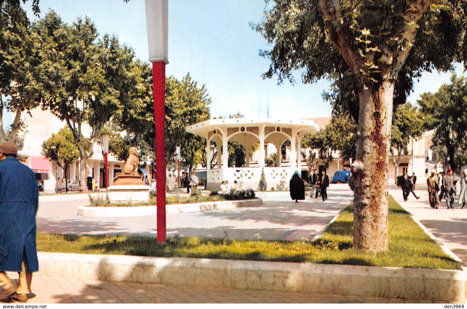 Algérie - SOUK-AHRAS - La Grand' Place - Kiosque à Musique - Souk Ahras