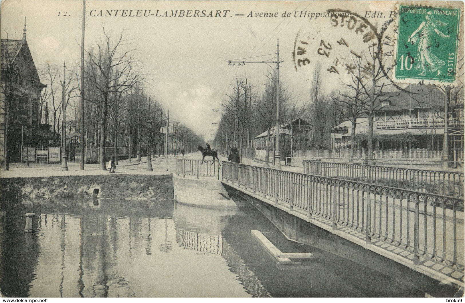 59 CANTELEU - LAMBERSART - AVENUE DE L HIPPODROME - Lambersart
