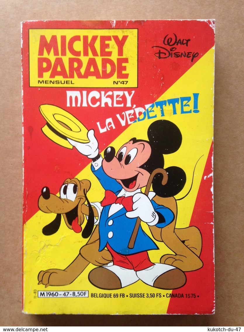 Disney - Mickey Parade - Année 1983 - N°47 - Mickey Parade