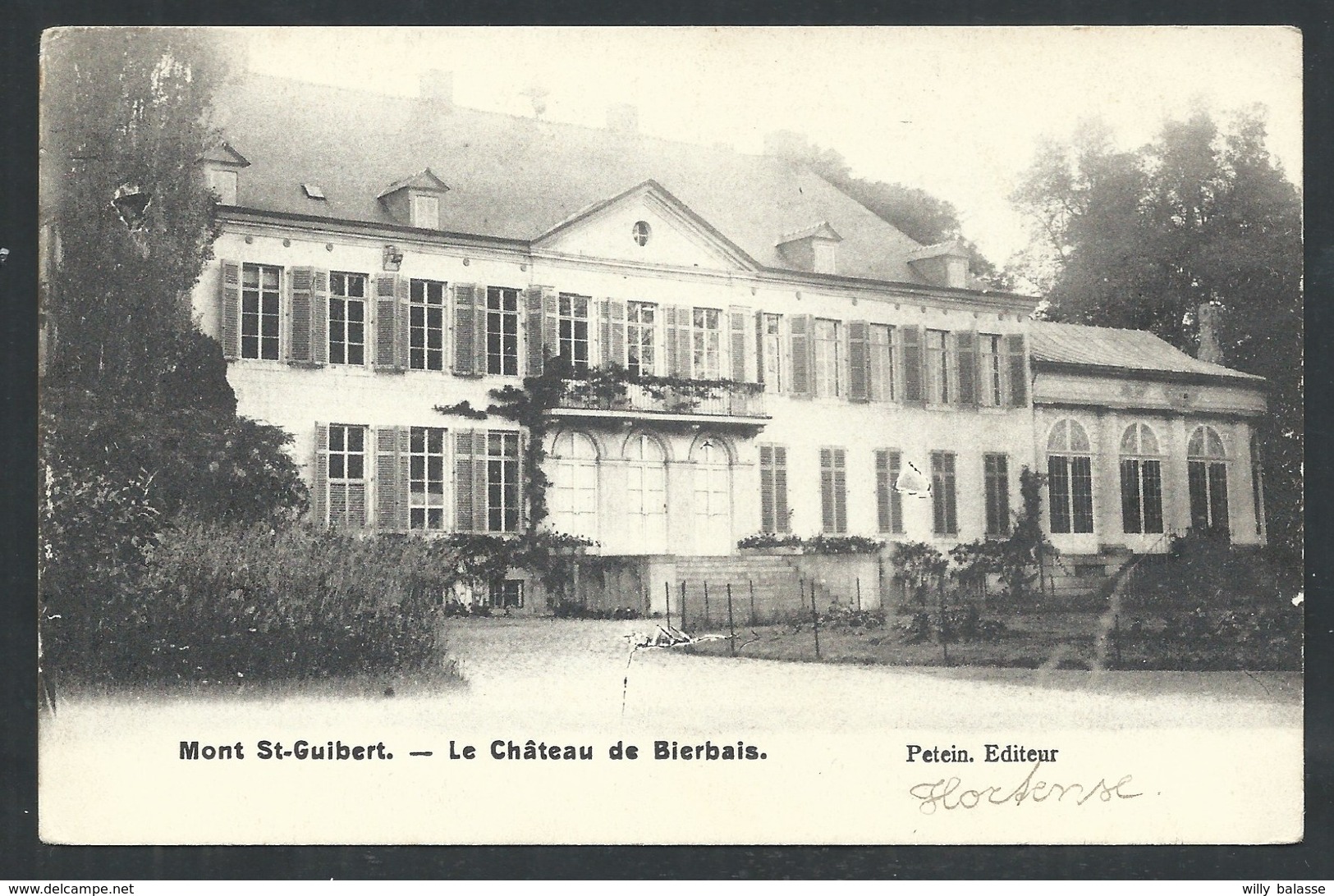 +++ CPA - MONT ST GUIBERT - Château De BIERBAIS    // - Mont-Saint-Guibert