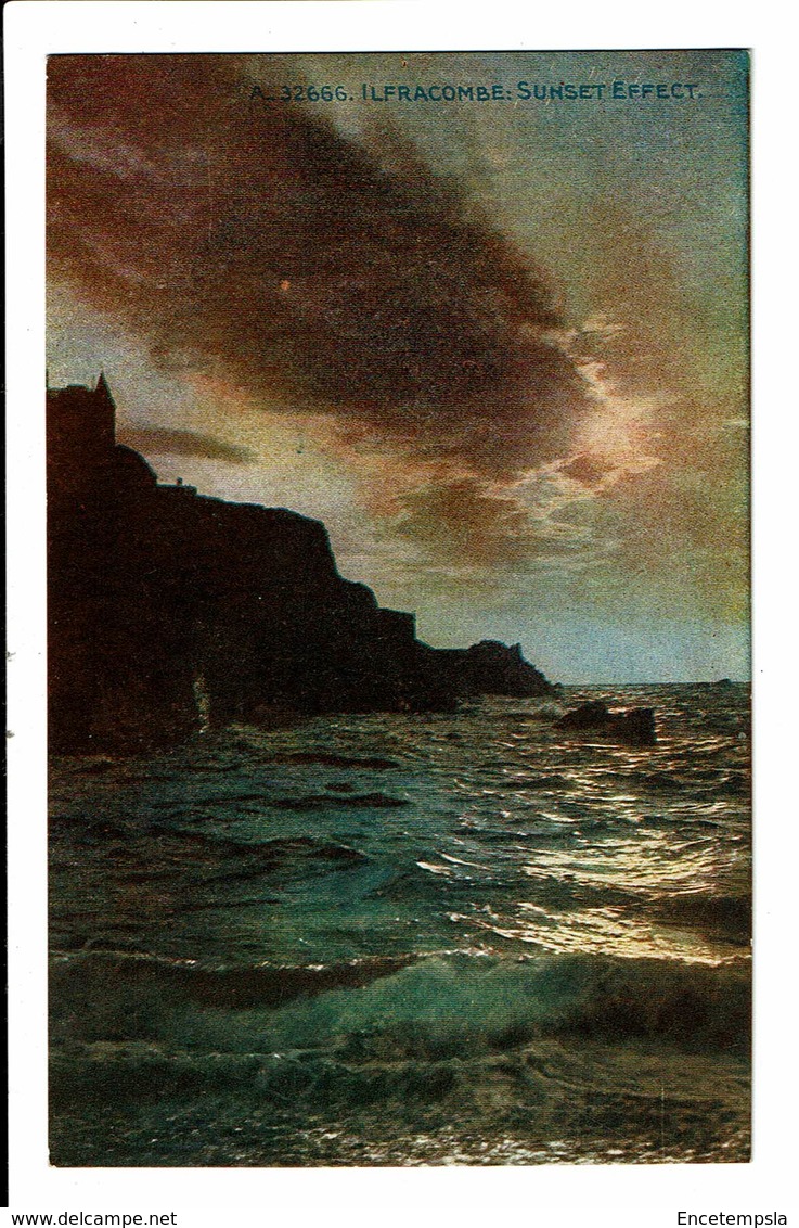 CPA - Carte Postale  Royaume Uni--Devon - Ilfracombe- Sunset Effect-1916 VM2297 - Ilfracombe