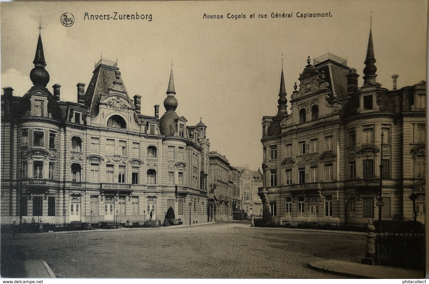 Zurenborg Anvers - Antwerpen // Avenue Cogels Et Rue General Capiaumont  19?? - Antwerpen