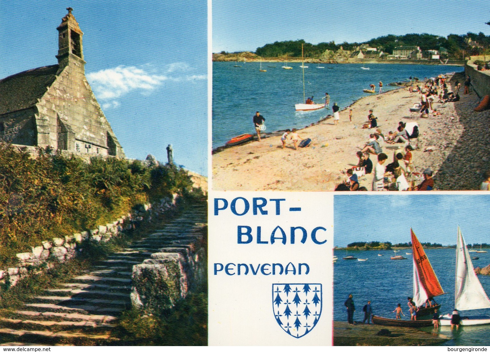 PENVENAN-  CARTE MULTIVUES- PORT BLANC - Penvénan