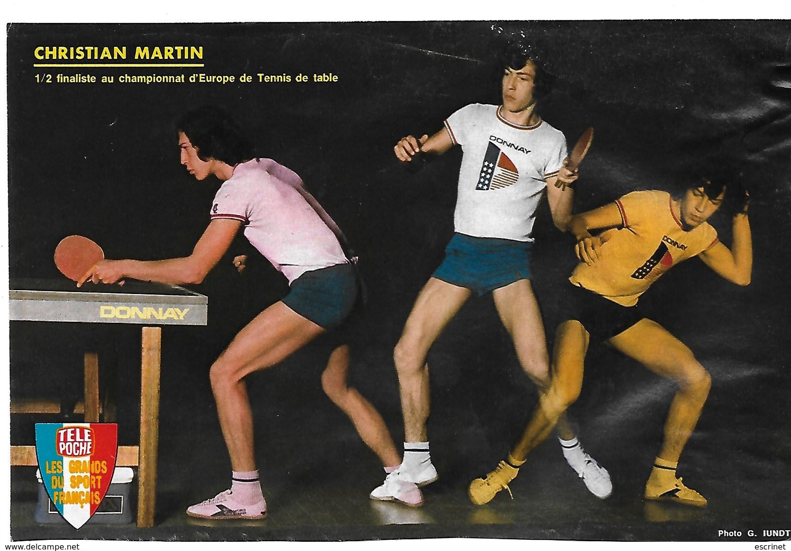 MARTIN Christian - Tennis De Table