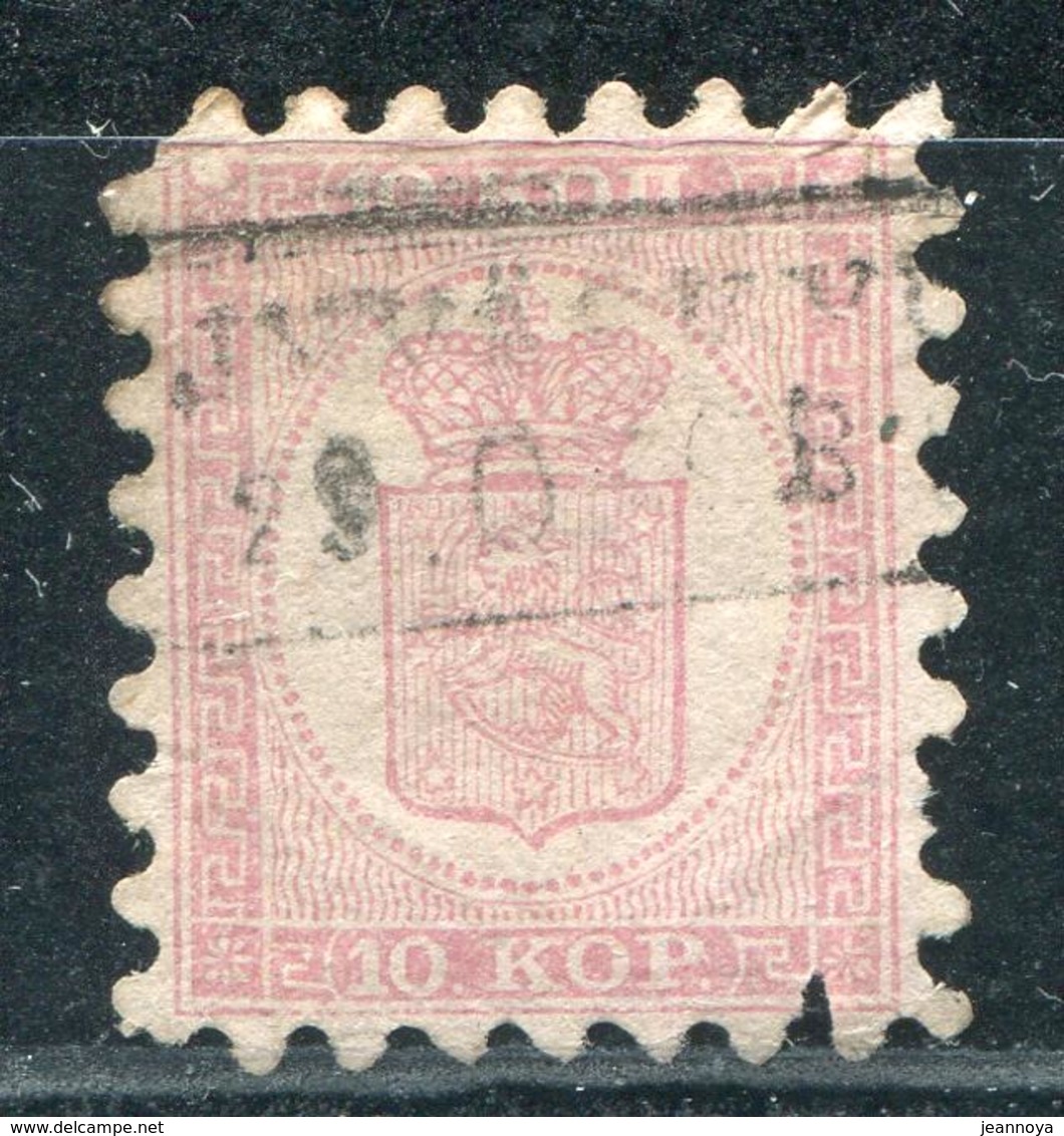 FINLANDE - N° 4 OBL. LINEAIRE - B - Used Stamps