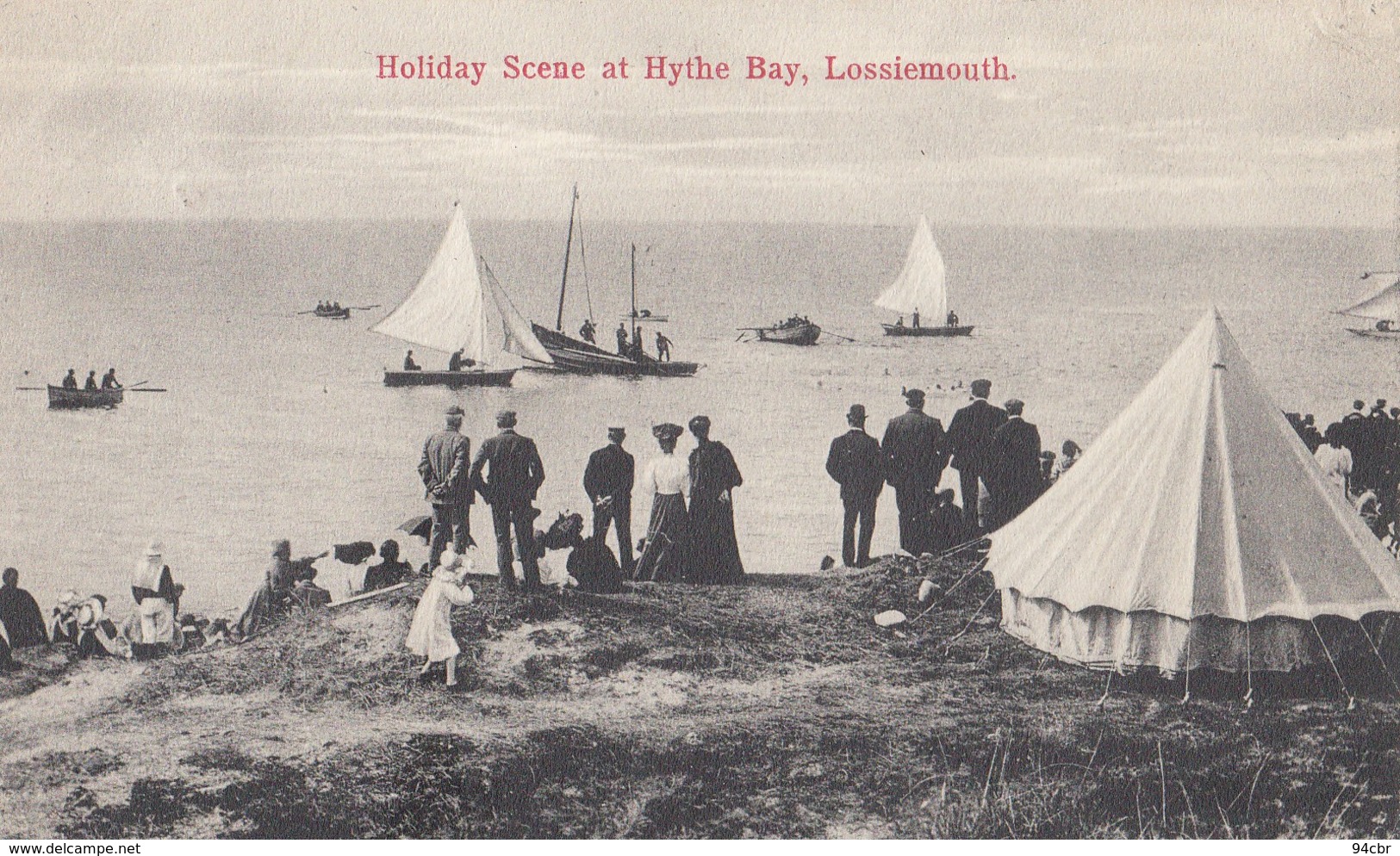 CPA ( Ecosse)   Holiday Scene At Hythe Bay Lossiemouth - Moray