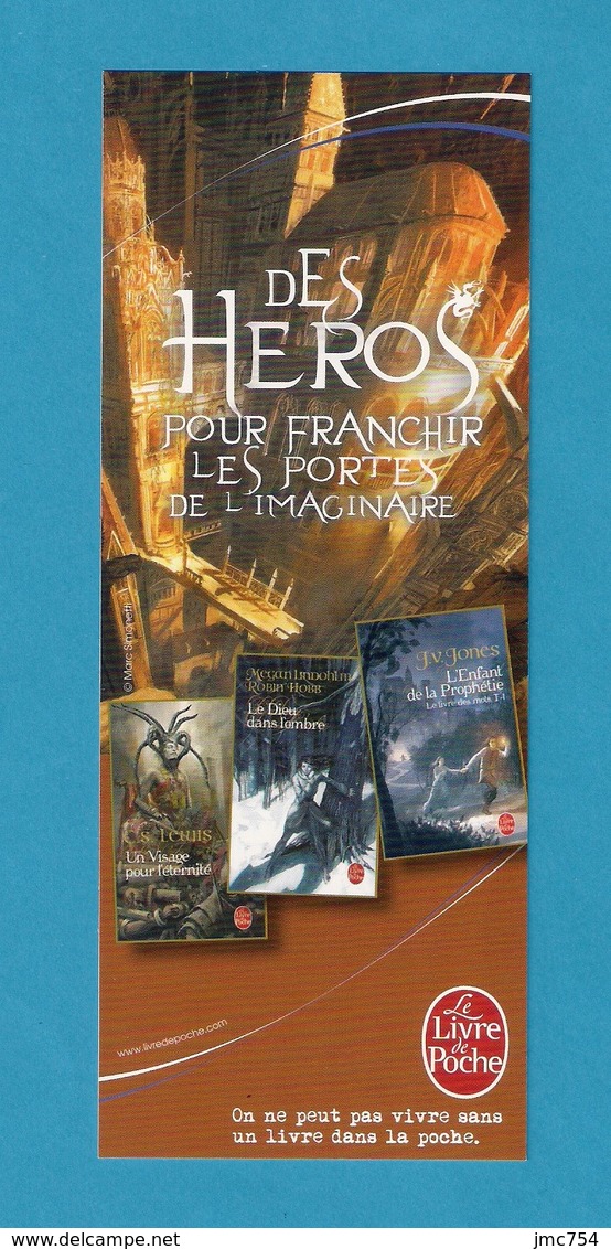 Marque Page.  Le Livre De Poche.   Bookmark. - Marque-Pages