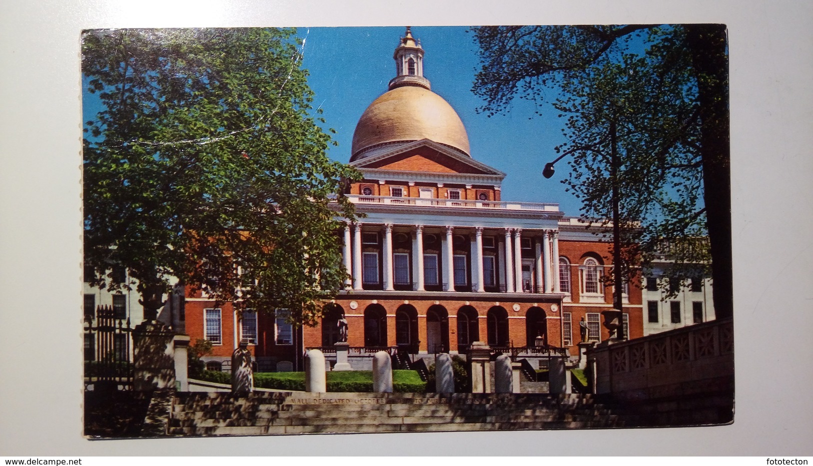 US - Boston - Massachusetts - The State House - 1969 - Boston