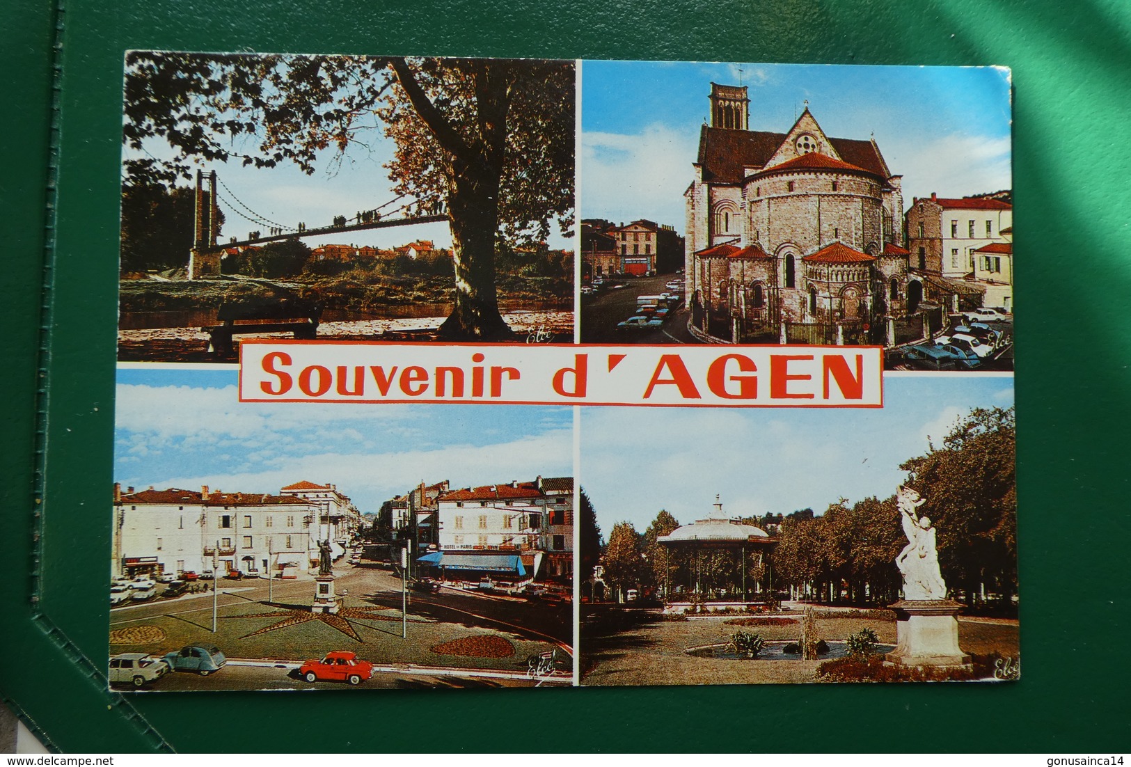 Souvenir D'agen (lot Et Garonne) Carte Non écrite - Agen