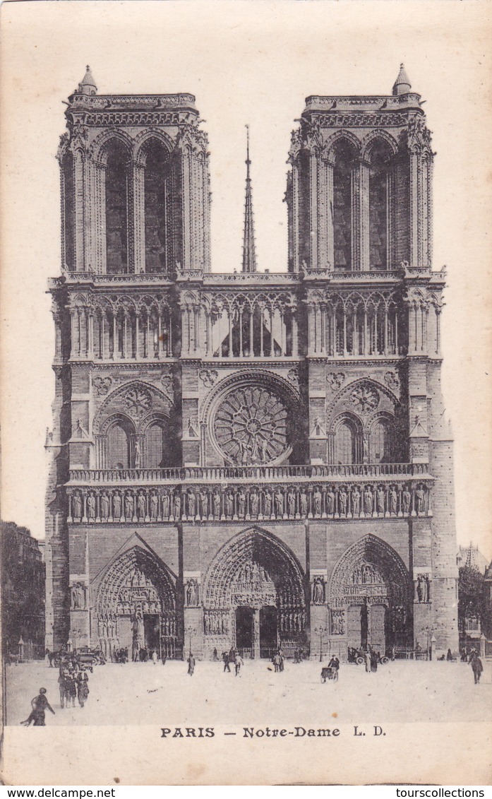 CPA 75 @ PARIS NOTRE DAME CATHEDRALE - Notre-Dame De Paris