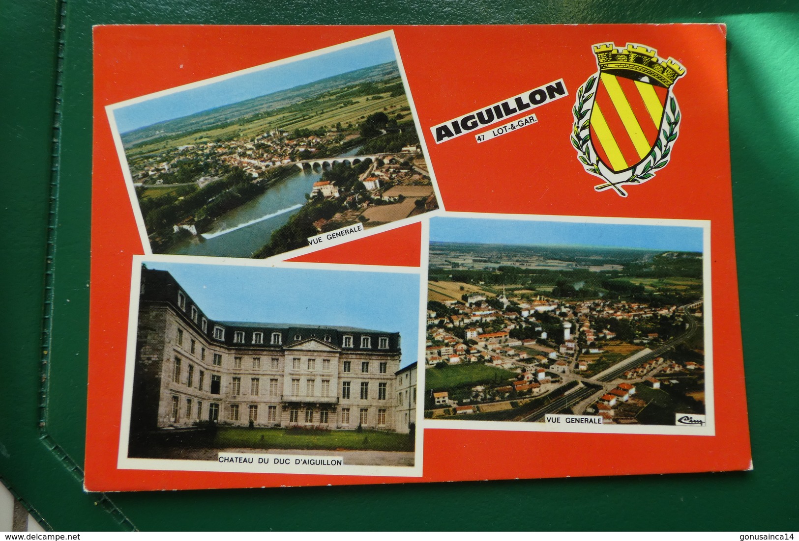 Aiguillon Lot Et Garonne écrite En 1977 - Other & Unclassified