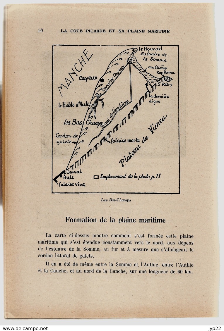 Bibliothèque De Travail 89 Oct. 1949 La Côte Picarde Et Sa Plaine Maritime - Somme Vimeu Dune Tréport Hourdel Berck - 12-18 Ans