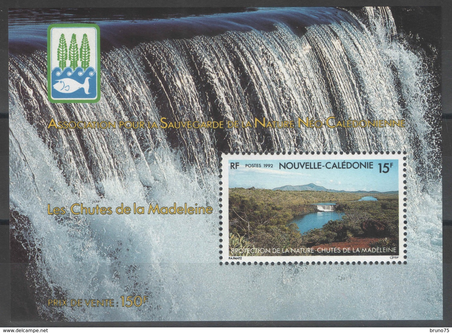 Nouvelle-Calédonie - Bloc - YT 13 ** - 1992 - Hojas Y Bloques