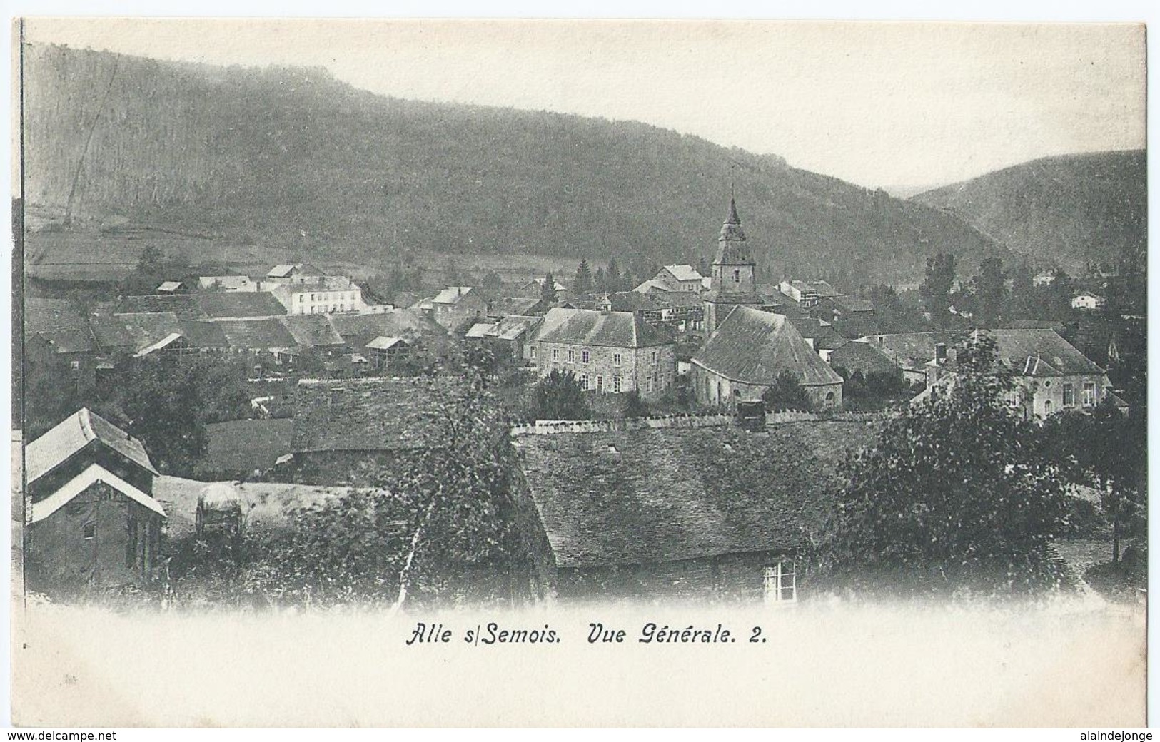 Alle S/Semois - Vue Générale - 2 - 1906 - Vresse-sur-Semois