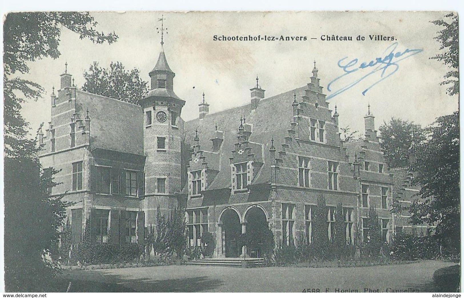 Schoten - Schootenhof-lez-Anvers - Château De Villers - 4568 F. Hoelen Phot. Cappellen - Schoten