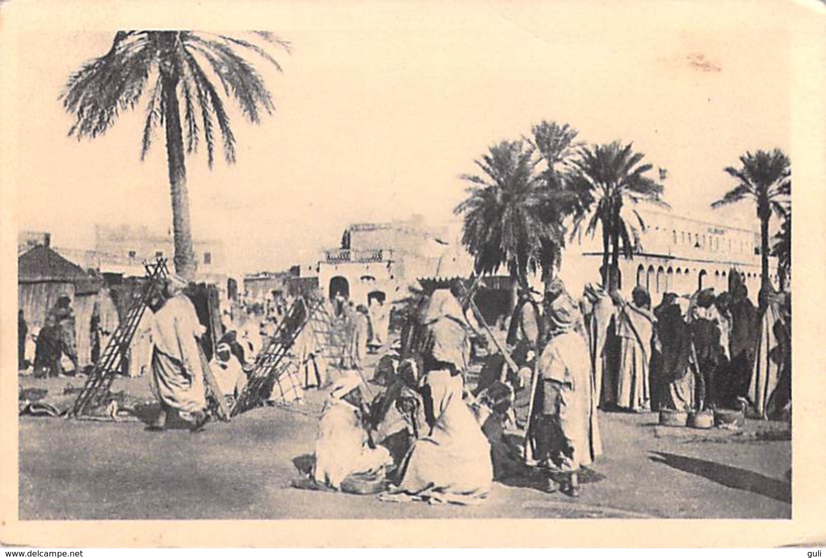 Afrique-Algérie (Wilaya D'Ouargla)  Marché De TOUGGOURT ( Editions SPTGA 25/29 ) *PRIX FIXE - Ouargla