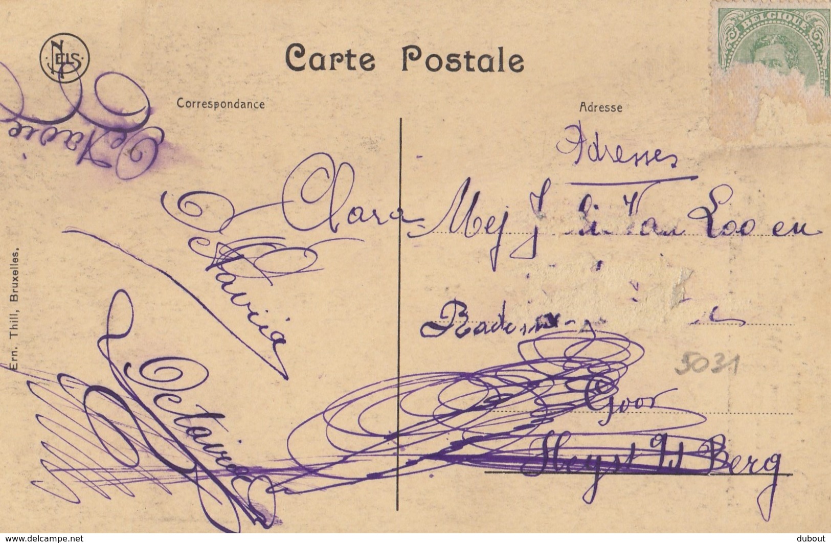 Postkaart - Carte Postale HOEGAARDEN Pensionnat Du Val Virginal  (o688) - Högaarden