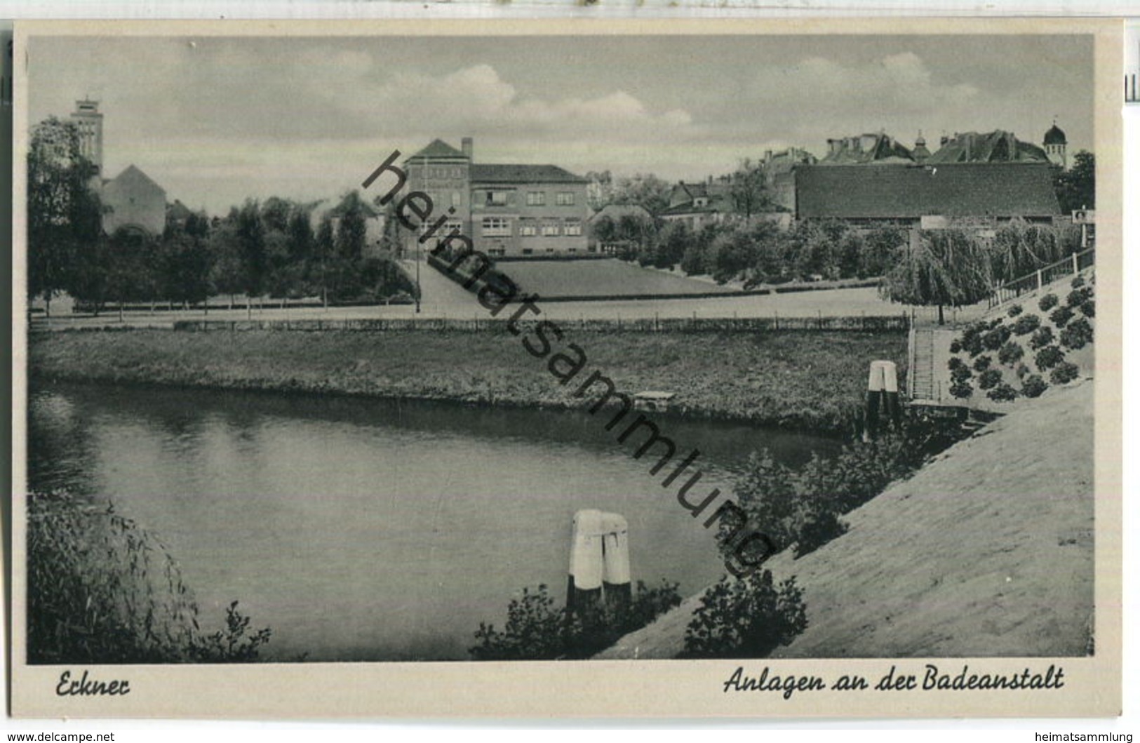 Erkner - Anlagen An Der Badeanstalt - Verlag W. Meyerheim Berlin - Erkner