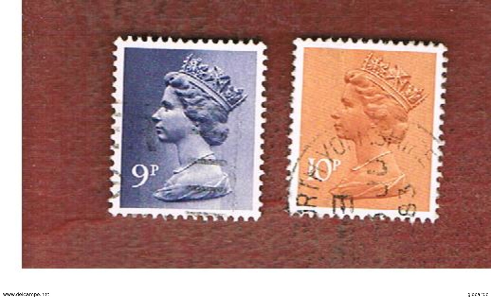 GRAN BRETAGNA (UNITED KINGDOM) -  SG X883.886  -  1976 QUEEN ELIZABETH II    - USED° - Usati