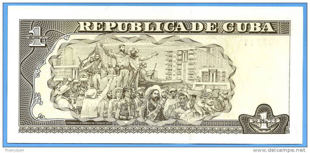 Cuba 1 Peso 2006 UNC Jose Marti Kuba 2006 Pesos Neuf Non Circulé. - Kuba