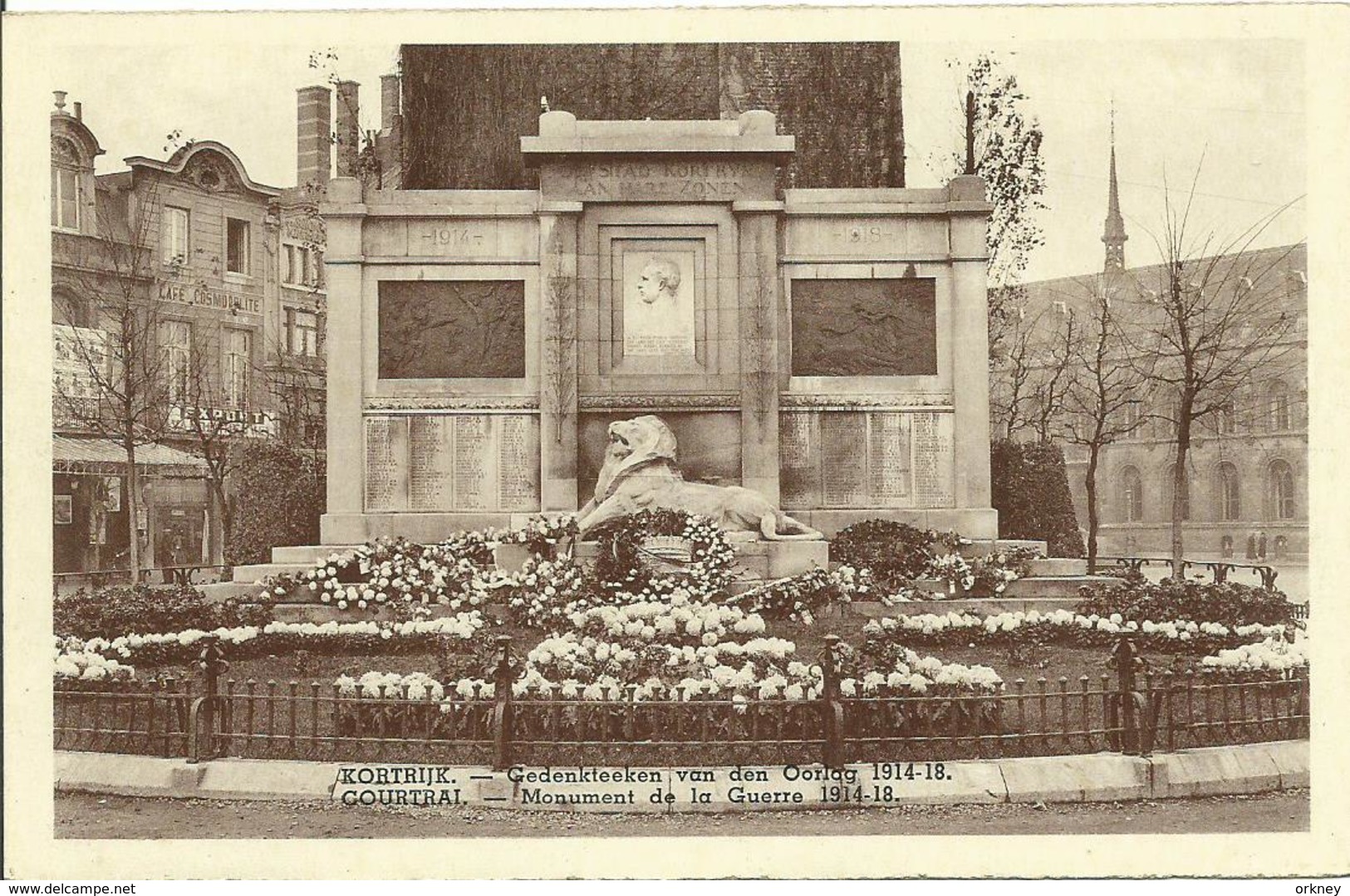 Kortrijk  Gedenkteken Van De Oorlog 1914-18  2 - Kortrijk