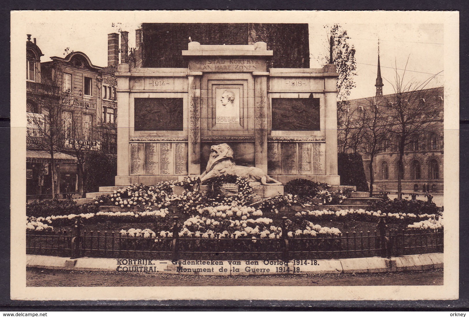 Kortrijk  Gedenkteken Van De Oorlog 1914-18  3 - Kortrijk