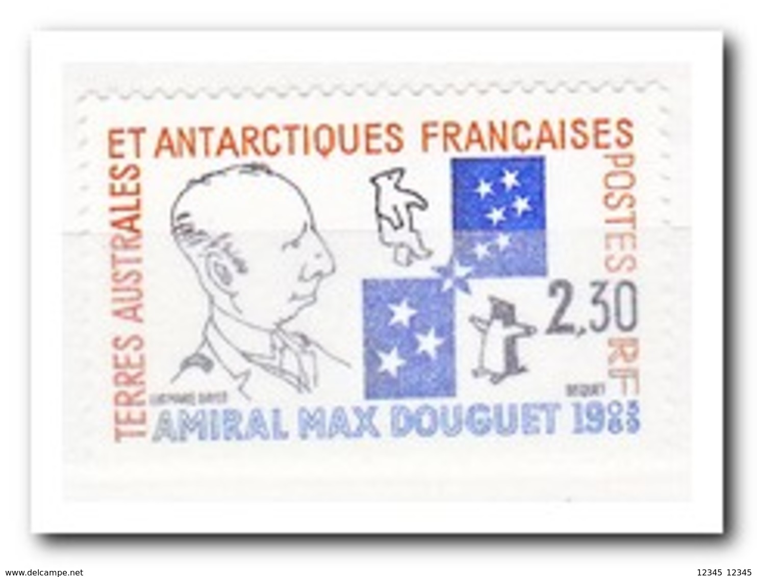 Frans Antarctica 1991, Postfris MNH, Admiral Max Douguet - Ongebruikt