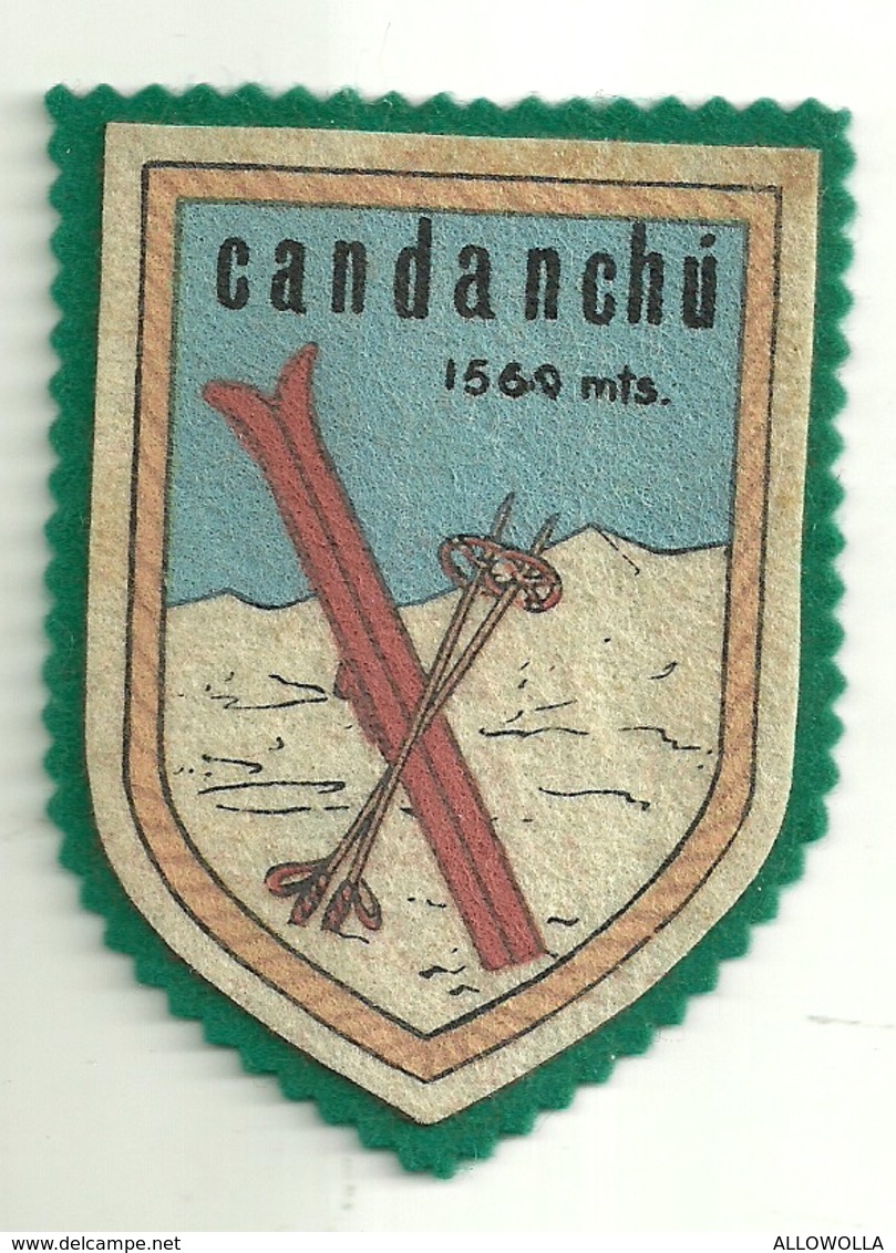 3286 " CANDANCHU " TOPPA-PATCH -SCI- ORIGINALE - Altri & Non Classificati