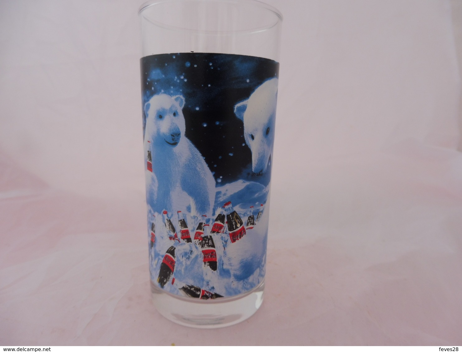 * COCA COLA VERRE LES OURS 13.5 Cm X 6.3 Cm Ø - Tasses, Gobelets, Verres