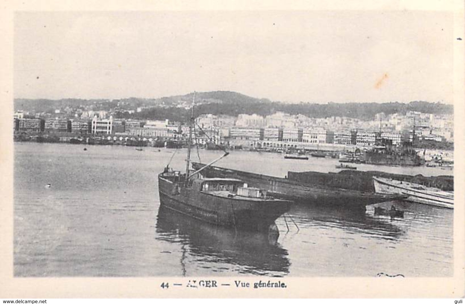 Afrique -Algérie ALGER Vue Générale  ( EPA 44 Editions Photo Albert)(bateau) *PRIX FIXE - Alger