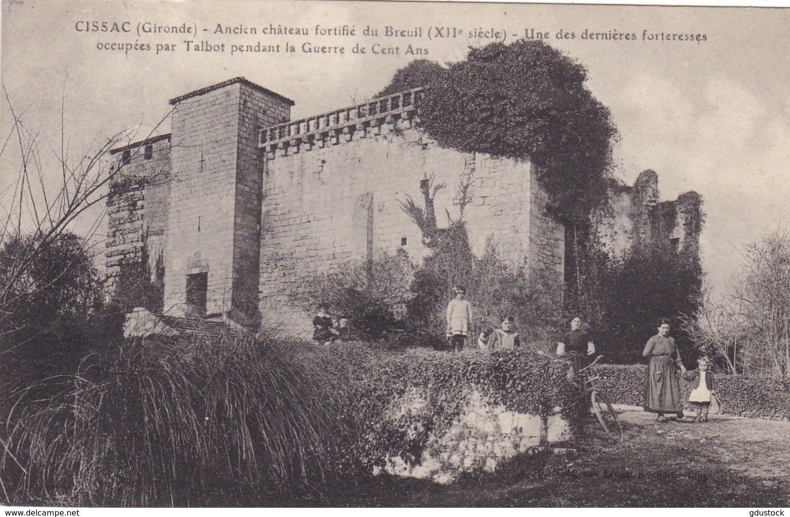 Gironde - Cissac - Ancien Château Fortifié Du Breuil (XIIe Siècle) - Andere & Zonder Classificatie