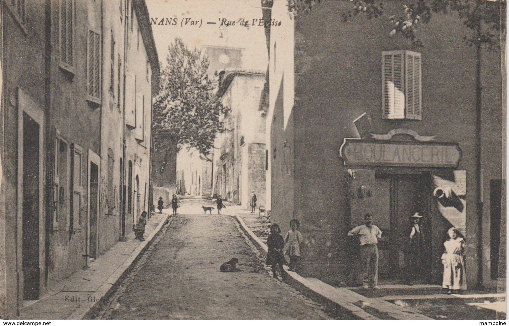 83860  Nans Les Pins-  Rue De L' église  - Boulangerie - Nans-les-Pins