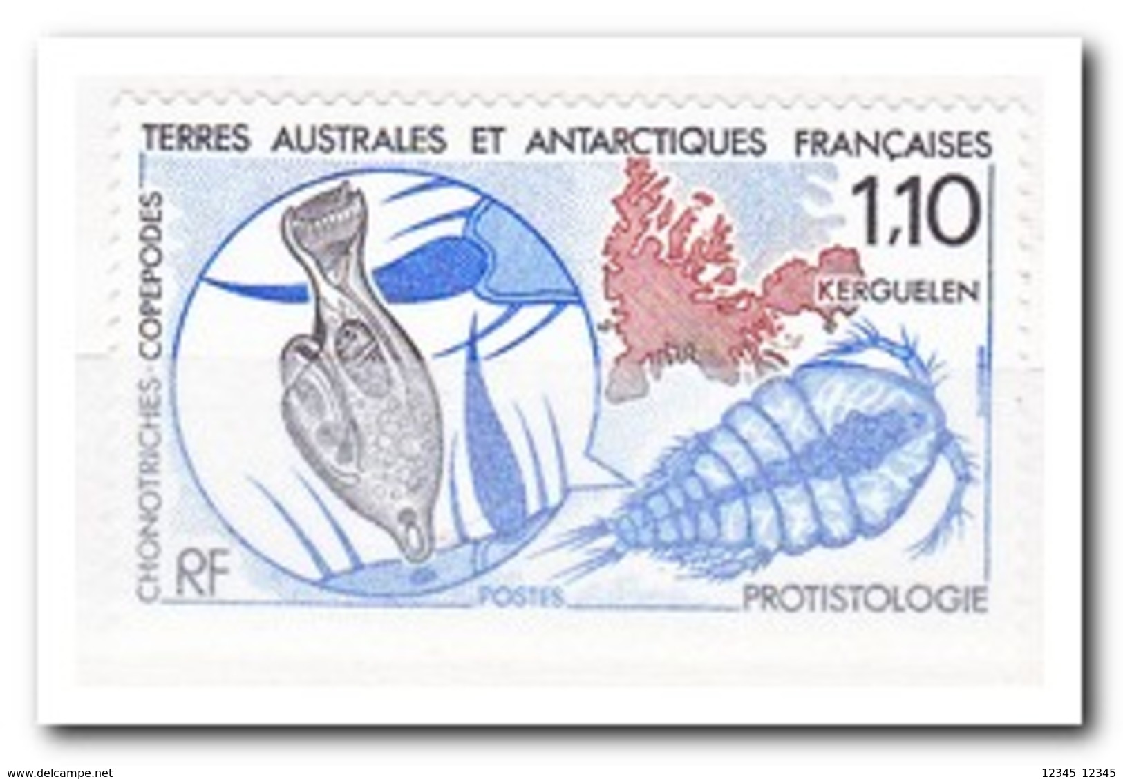 Frans Antarctica 1990, Postfris MNH, Microscopic Animals - Ongebruikt