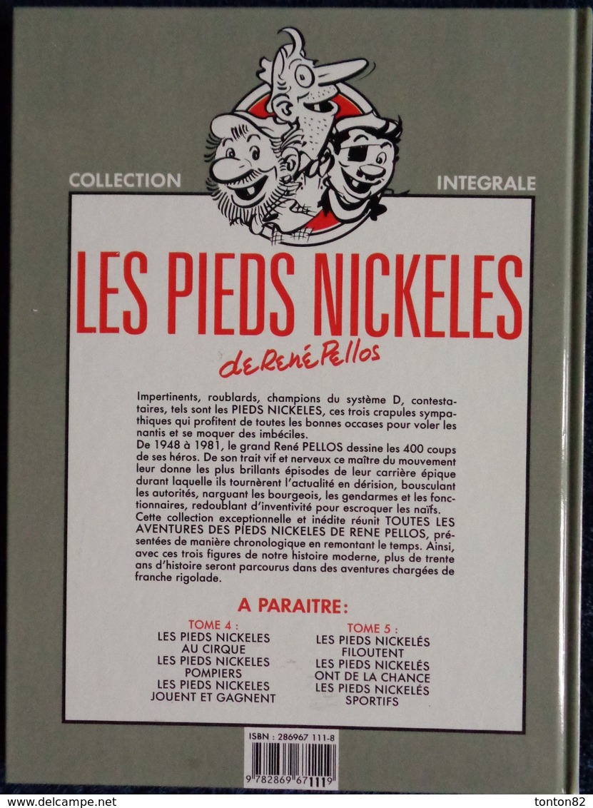 René Pellos - Les Pieds Nickelés - Intégrale Album N° 3 - Éditions Vents D'Ouest - Pieds Nickelés, Les