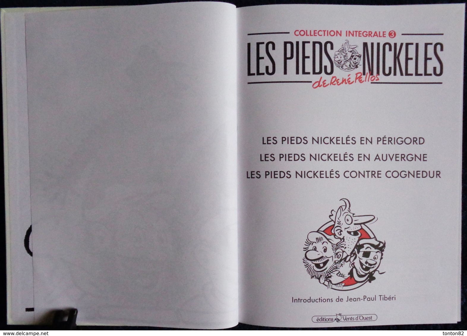 René Pellos - Les Pieds Nickelés - Intégrale Album N° 3 - Éditions Vents D'Ouest - Pieds Nickelés, Les