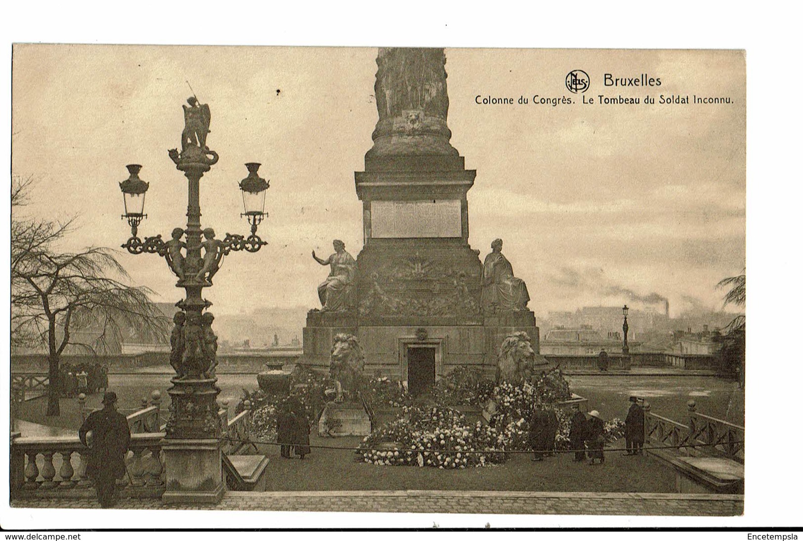 CPA - Carte Postale -Belgique-Bruxelles-Colonne Du Congrès-1923-VM2316-1 - Monumenten, Gebouwen