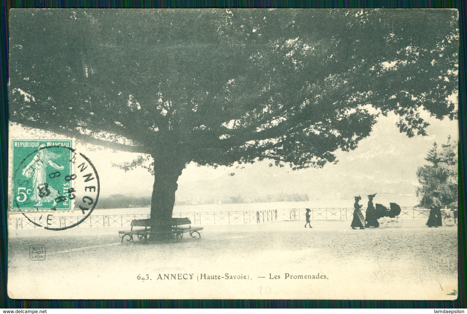 A9 FRANCE CPA   ANNECY - LES PROMENADES - Autres & Non Classés