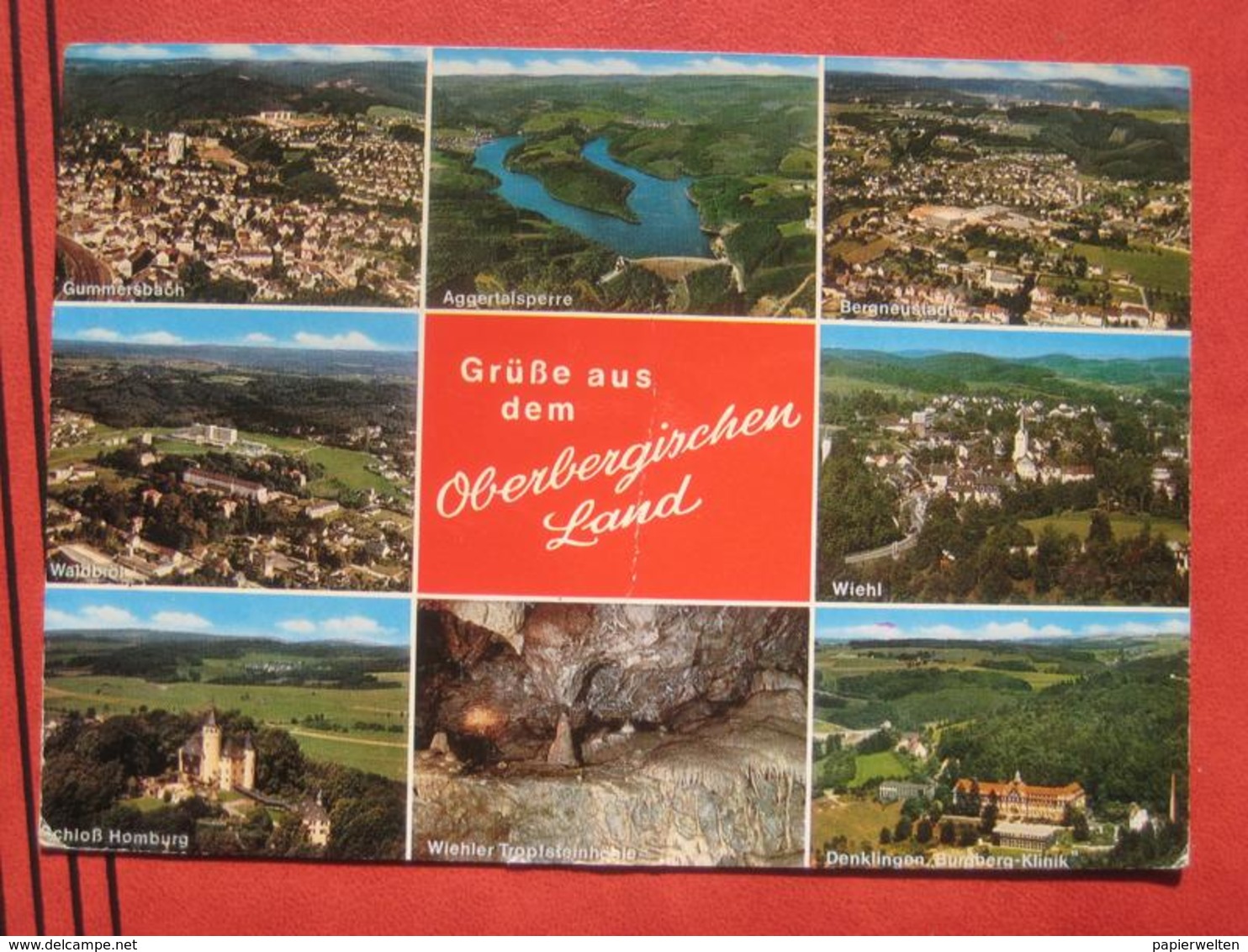 Gummersbach Bergneustadt ... - Mehrbildkarte "Grüße Aus Dem Oberbergischen Land" / Nachporto, Nachgebühr? - Gummersbach