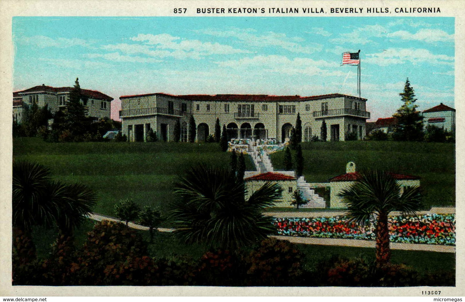 Buster Keaton's Italian Villa, Beverly Hills, California - Los Angeles