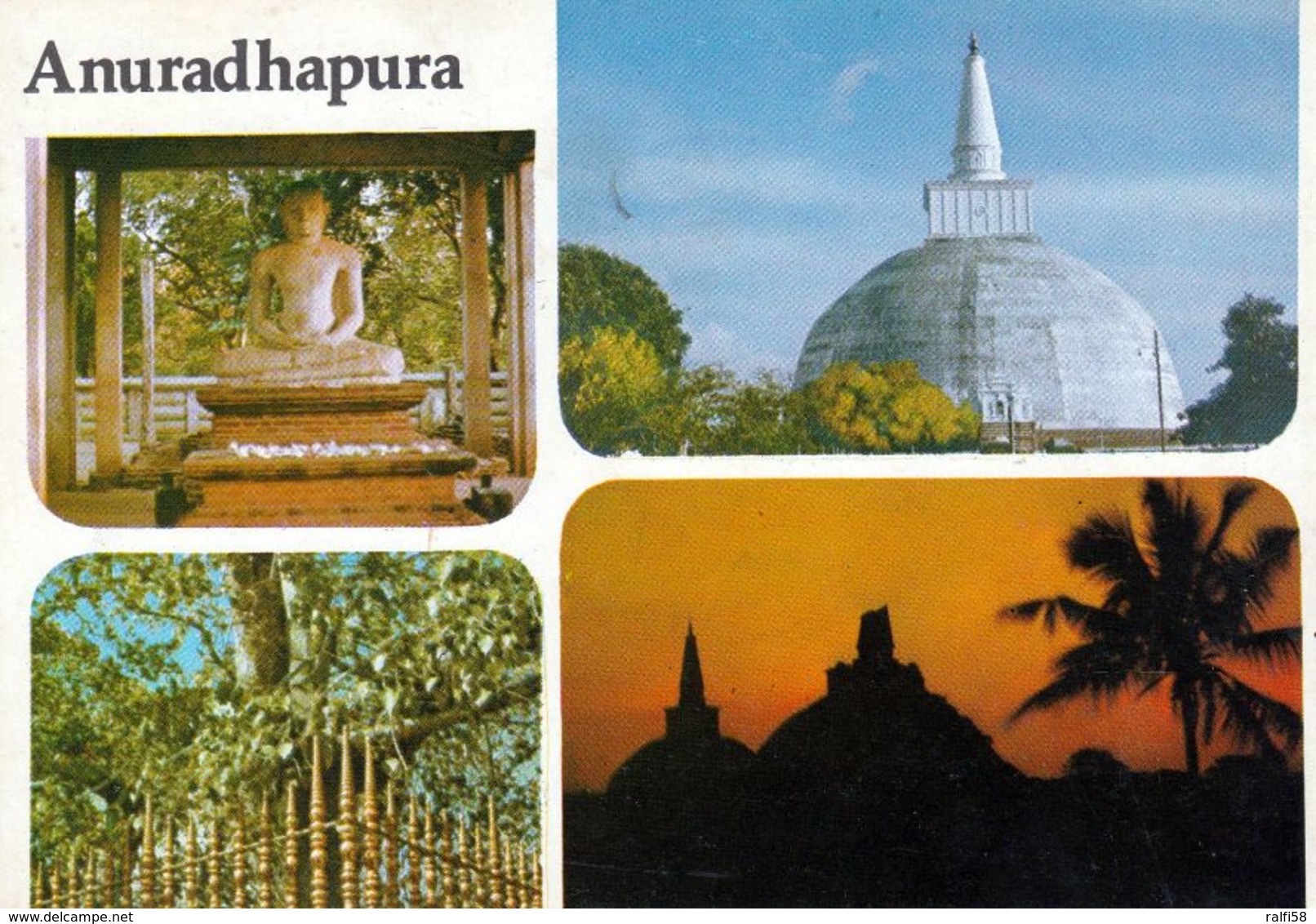 1 AK Sri Lanka * Historische Stätten In Anuradhapura - Seit 1982 Weltkulturerbe Der UNESCO * - Sri Lanka (Ceylon)