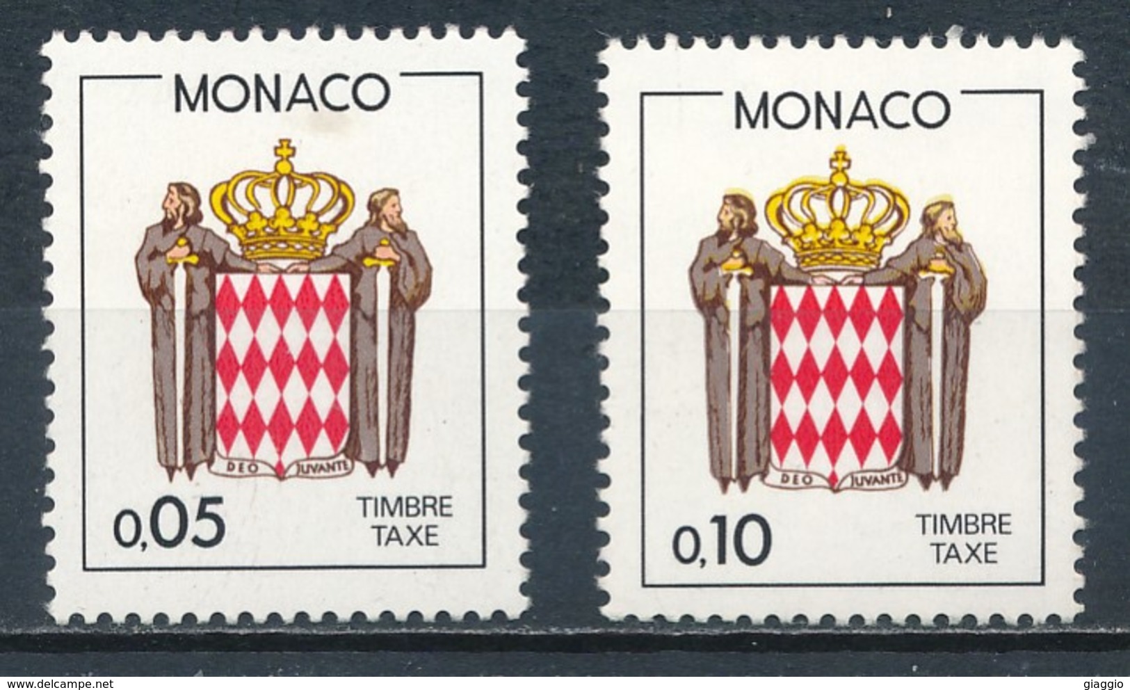 °°° MONACO - Y&T N°75/76 TAXE - 1985 MNH °°° - Nuovi