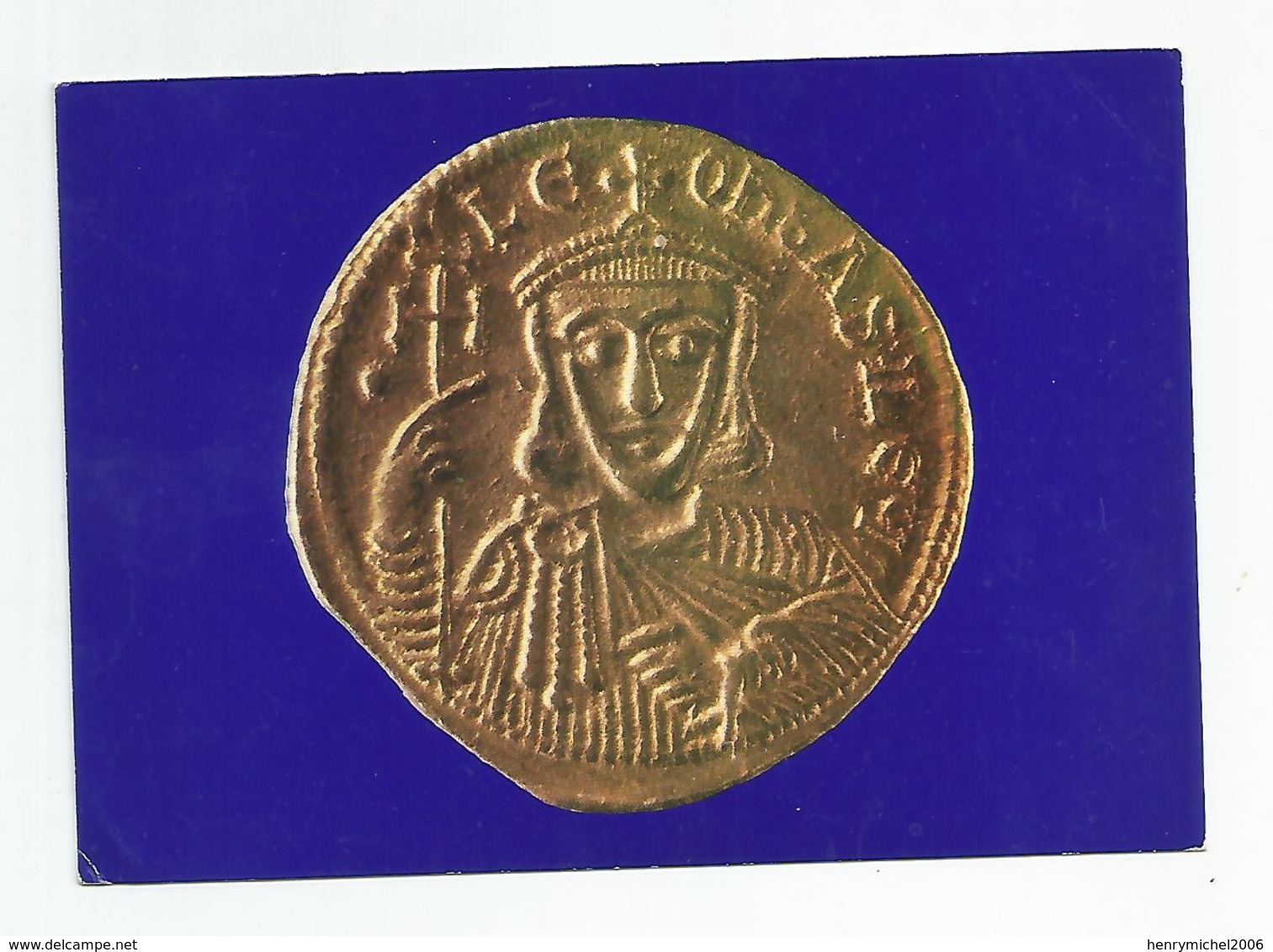66 Perpignan Musée Puig Médaille Pièce Solidus Leon V ( 813-820 ) Constantinople - Perpignan