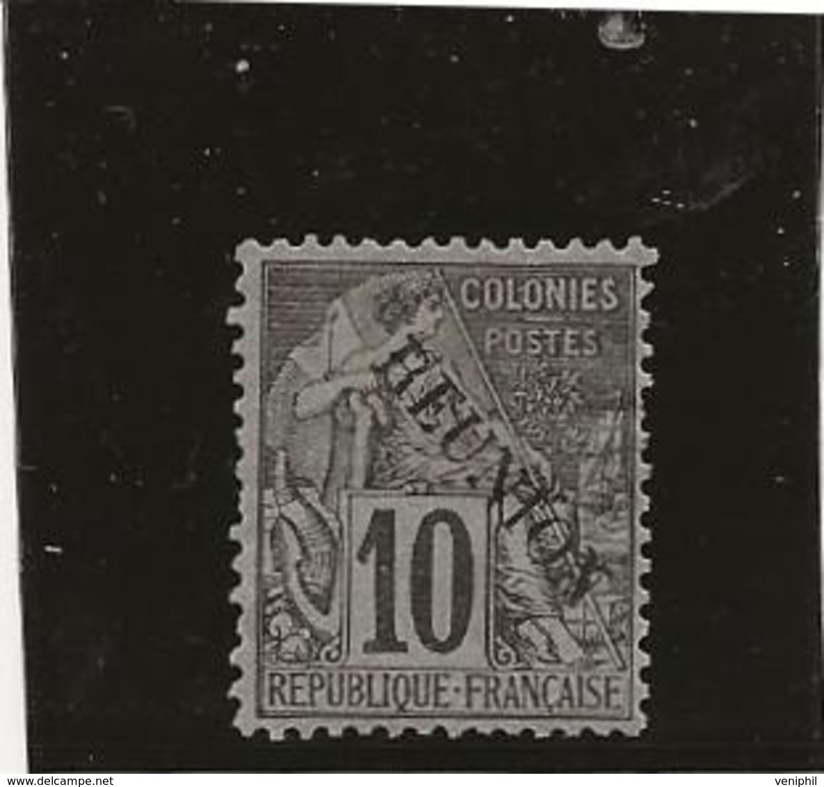 REUNION - TIMBRE N° 21  NEUF CHARNIERE -ANNEE 1891 - COTE 45 € - Unused Stamps