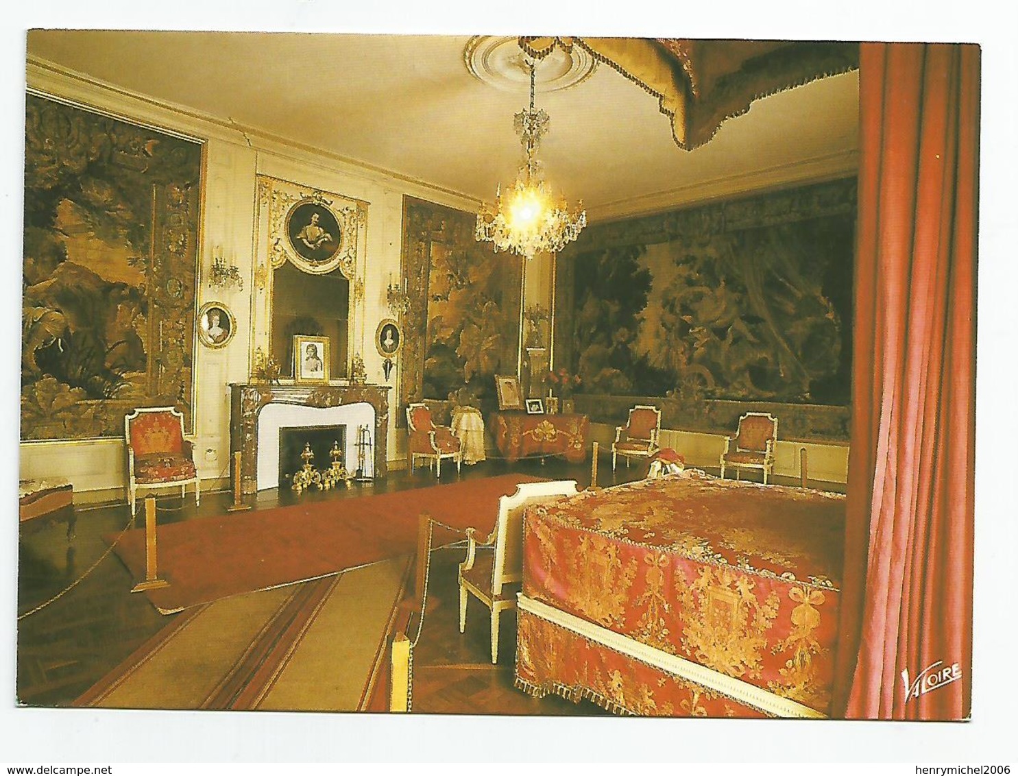 37 Cléré Les Pins Chateau De Champchevrier La Chambre Royale - Cléré-les-Pins