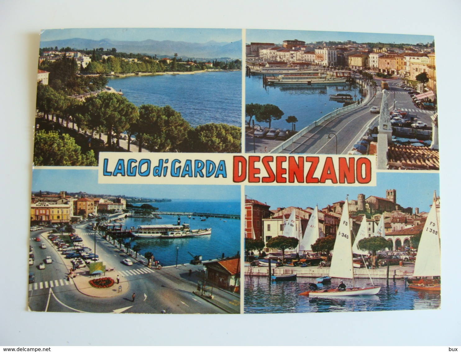 LAGO DI GARDA  DESENZANO BRESCIA LOMBARDIA VIAGGIATA  COME DA FOTO - Brescia