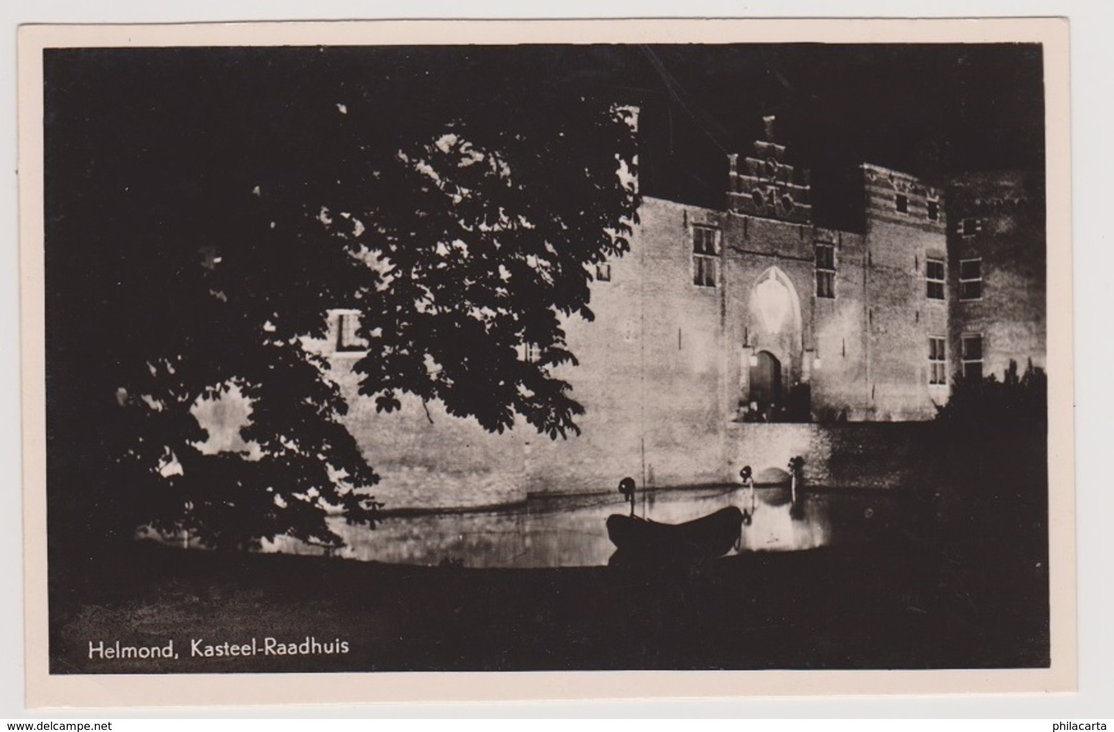 Helmond - Kasteel Raadhuis Bij Avond - 1947 - Helmond