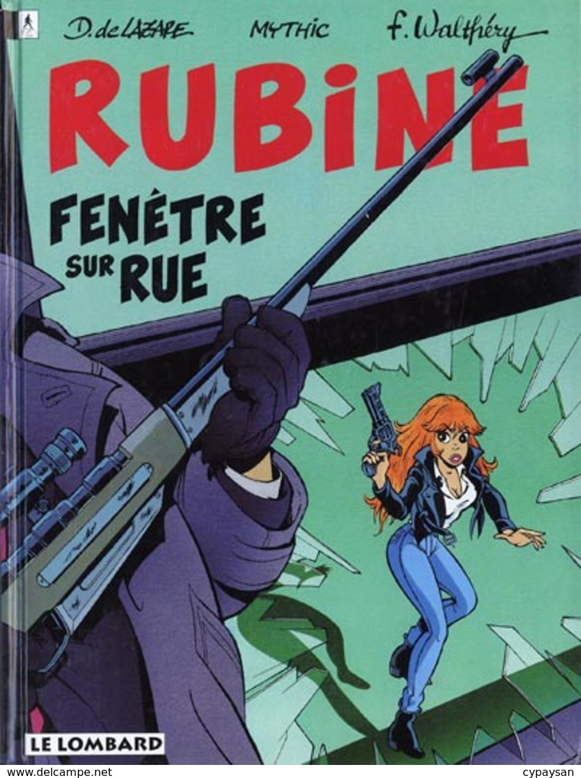 RUBINE T 2 EO BE LOMBARD 09/1994  Mythic Walthéry (BI1) - Editions Originales (langue Française)